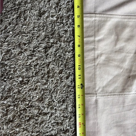 ECI Two Tone Cream Color Leather Accent Dress. 14 NWT - Picture 4 of 6